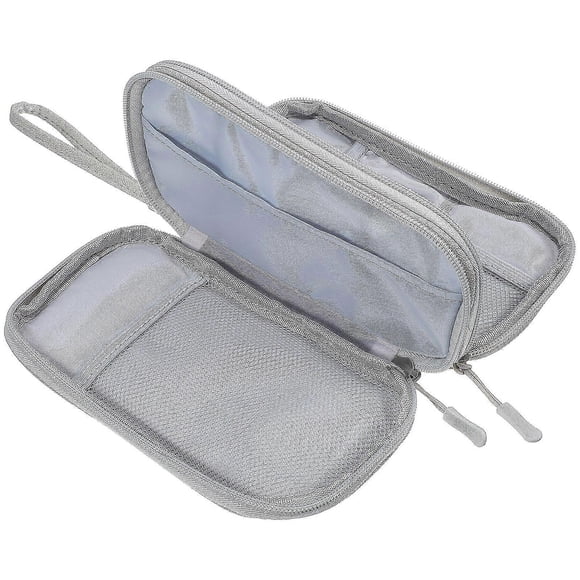 Electronic Bag Cable Pouch Portable Accessories Container Travel Storage Organizer Zipper Pouch for USB Drive