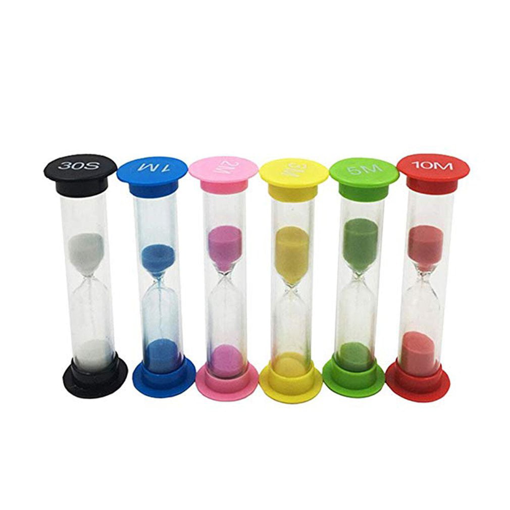 12 Pcs Faburo Hourglass Sand Timer for Baby Playing Home Decor Cooking Timing / 