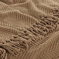 thumbnail image 5 of Home Soft Things Reversible Tweed Throw Blanket, Super Soft & Cozy - Amphora, 50x60", 5 of 8