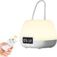 thumbnail image 1 of ATTOE Veilleuse LED Télécommande Rechargeable 3 Couleur Changement Chambre d'Enfant Veilleuse pour les Enfants Adultes, avec Horloge Luminosité Portable Veilleuse Réglable pour la Maison Travle Extérieur, 1 of 5