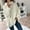 White, variant on Whlbf Plus Size Sweaters for Women,Womens Solid Color Turtleneck Knit Pile Collar Plus Size Loose Turtleneck Sweater