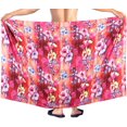 thumbnail image 4 of LA LEELA Men's Bath Trunk Swimwear Sarong Pareo Beach Wrap One Size Pink_Y578 Summer Vacation Party, 4 of 4