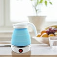 thumbnail image 4 of Daiosportswear Clearnance Mini foldable electric kettle, made of silicone material, easy to carry, suitable for travel, 4 of 6