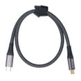 thumbnail image 2 of Cordon d'Alimentation USB-C vers USB-C, Charge Rapide 20 Gbps 240 W avec Résolution 4K 60 Hz, Câble Stable USB 3.2 Gen 2x2 pour Ordinateur Portable IOS 15 Note 20, 2 of 7