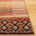 thumbnail image 3 of SAFAVIEH Adirondack Maria Stripe Area Rug, Ivory/Blue Grey, 6' x 6' Square, 3 of 7