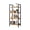 Yellow, variant on EDX Bookcase, 4 Tier Book Shelf, Storage Shelf, Classic Modern Bookcase for CDs, Movies, Books, Industrial Bookcase for Home Office, Living Room, Kitchen, Bedroom, Rust Brown