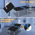 thumbnail image 4 of Table Tennis Tables 6*3ft Black Mid-Size Ping Pong Conversion Top Foldable & Portable Table Tennis Table Top for Indoor Games,Indoor Table Tennis Tables, 4 of 12