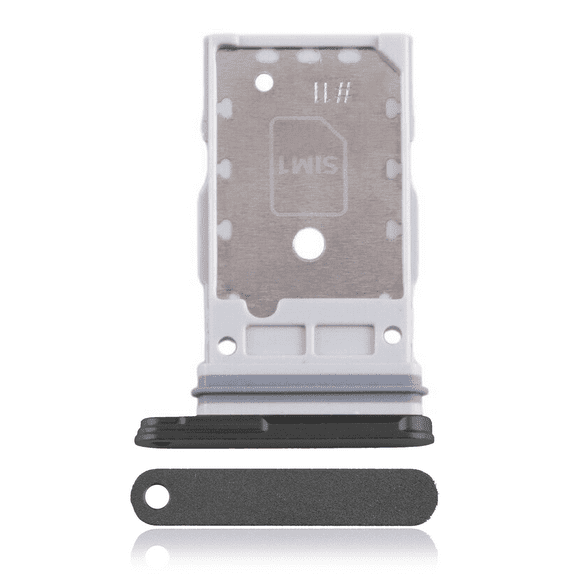 Replacement Dual Sim Card Tray Compatible With Samsung Galaxy S24 Ultra 5G (Titanium Black)