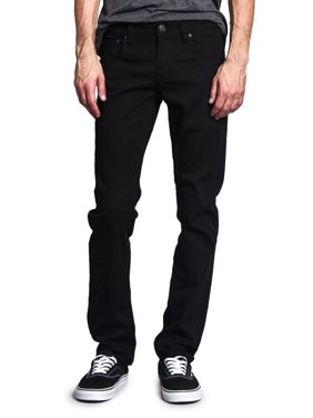 Victorious Men's Skinny Fit Color Stretch Jeans DL937 - Multiple Colors & Sizes