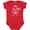 Red, variant on Inktastic Rocket Ship I Love Space Boys or Girls Baby Bodysuit