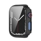 thumbnail image 4 of Parachoques completo de vidrio templado + cubierta para Apple Watch Series 8 7 6 5 4 SE (negro) Ehuebsd Para estrenar, 4 of 9