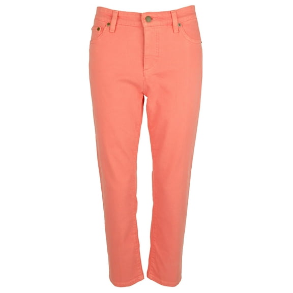 Ralph Lauren Women's Petite Classic Straight Cropped Jeans