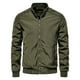 thumbnail image 1 of AIOPESON, novedad, chaquetas rompevientos para hombre de otoño e invierno, chaqueta deportiva informal de negocios para hombre, chaqueta ajustada sencilla y sólida para hombre, ropa para hombre AIOPESON chaqueta de poliéster, 1 of 7