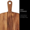 thumbnail image 4 of Cole & Mason Barkway Chopping & Serving Board with Handle Acacia Wood 16" x 8", 4 of 7