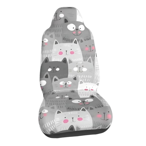 Cats Car Seat Covers Stretch Car Seat Protectors Universal Fit