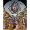 thumbnail image 3 of Bartolomeo Vivarini 19x24 Black Modern Framed Museum Art Print Titled - The Death of the Virgin (1485), 3 of 5