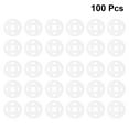 thumbnail image 5 of 100 piezas de botones de camisa transparente Botones de abrigo Botones de broches invisibles Sujetadores de presión Accesorios de costura DIY (10 mm), 5 of 5