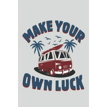 Make Your Own Luck : Perfect Notebook For People Who Love Travelling/ Gifts/Anniversary/Christmas 6x9 (Paperback)