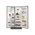 thumbnail image 2 of Whirlpool WRS322FDAB - Refrigerator/freezer - side-by-side with water dispenser, ice dispenser - width: 32.7 in - depth: 34.6 in - height: 65.9 in - 21.2 cu. ft - black, 2 of 3