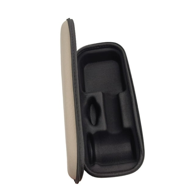 Bunblic Étui pour Séchoir à Cheveux pour Protection de Voyage Antichoc Support Rigide en EVA Sac de Rangement Beige