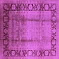 thumbnail image 1 of Ahgly Company Indoor Square Oriental Purple Industrial Area Rugs, 3' Square, 1 of 4