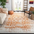 thumbnail image 3 of SAFAVIEH Madison Katina Traditional Area Rug, Orange/Ivory, 11' x 15', 3 of 9