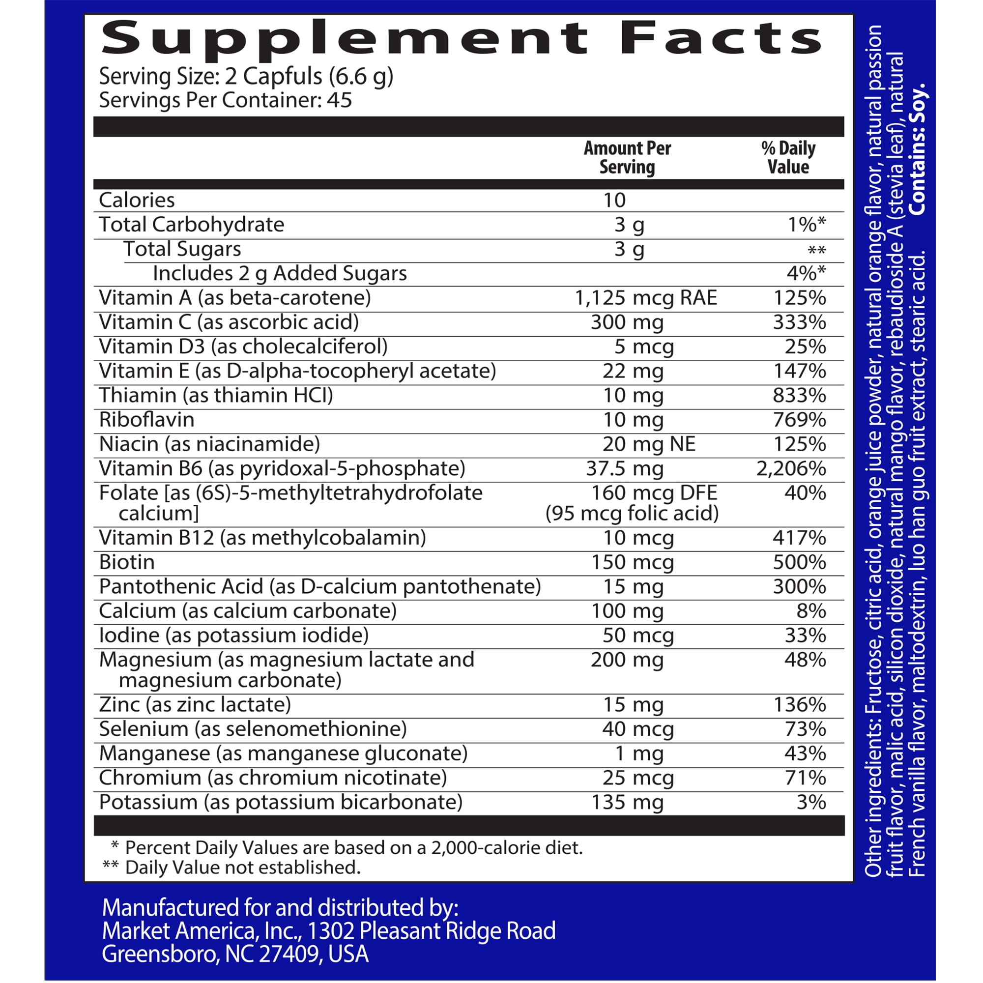 Isotonix® Multivitamin Fifty Plus – Daily Multivitamin for Adults 50+ with B-Vitamins, Antioxidants, and Essential Nutrients for Bone, Heart, and Cognitive Health