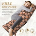 thumbnail image 5 of Picia Beautiful Fox Body Pillow Cover - Super Soft Microfiber 20x54 Body Pillow Case - Envelope Closure, Wrinkle, Stain Resistant Body Pillow Cover,Elegant Bedding, 5 of 8