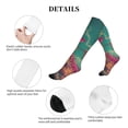 thumbnail image 5 of Lsque Western Desert Skull Cowboy (2) Pattern Sport Compression Socks for Men & Women 15-20 mmHg Knee High Nurse Pregnant Running Medical and Travel Athletic, 5 of 6