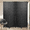 Black, variant on Dkelincs 4 Panel Room Dividers and Folding Privacy Screen Wooden Partition Wall Divider Portable Freestanding Privacy Wall, Brown