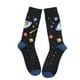 thumbnail image 1 of Calcetines novedosos para hombre, sistema solar, cohete, astronauta, planeta, medias Harajuku, 1 of 5