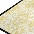 thumbnail image 4 of SKYSONIC 39x20 Inch Area Rug Sunflower Flowers Door Mat Washable Non-Slip Throw Floor Carpet, 4 of 7