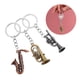 thumbnail image 2 of 3 piezas llavero de metal de saxofón vintage llavero de instrumento en miniatura llavero de saxofón encanto para músicos amantes de la música recuerdos de fiesta del rock and roll, 2 of 8