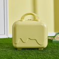thumbnail image 1 of 14in Small Travel Hand Luggage Mini Carry On Luggage With Anti Slip Feet, Hard Shell Case With Large Capacity For Clothes, Shoes, Phones, Laptops, 1 of 8