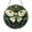 Acrylic 3.5 Inch, variant on Luna Moth Window Suncatcher with Stained Glass Look, Home Nature Window Decor Featuring Elegant Moth Wing Design