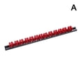 thumbnail image 4 of Plastic Wrench Organizer Rail Rack ABS Wall Mount Hanger for Garage, Workshop, Tool Storage, 4 of 8