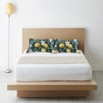 thumbnail image 6 of Yayeee Pillowcase Standard Size Set of 2 Satin Wrinkle Resistant Pillow Case, Floral Lemons, 6 of 7