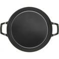 thumbnail image 5 of Staub Cast Iron 3.5-qt Braiser with Glass Lid - Citron, 5 of 7