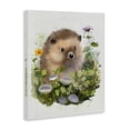 thumbnail image 4 of Stupell Industries Hedgehog in Floral Meadow Animals & Insects Painting Gallery Wrapped Canvas Art Print Wall Art, 16 x 20, 4 of 8