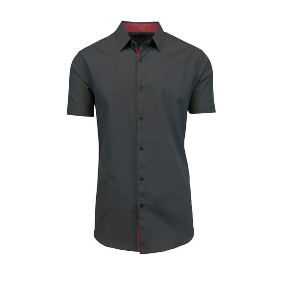 Mens Slim Fit Short Sleeve Shirt