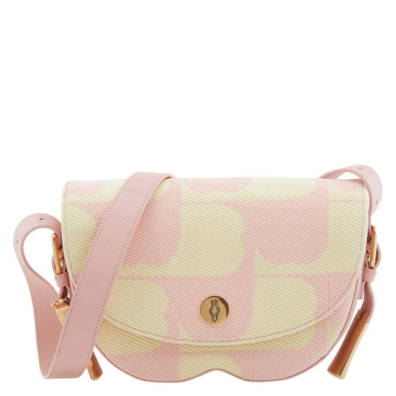 Burberry Embroidered B Design Chess Satchel