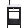 thumbnail image 5 of Elegant Lighting VF14048BK Raya 48" Specialty Cast Iron Console Bathroom Sink - Black, 5 of 14