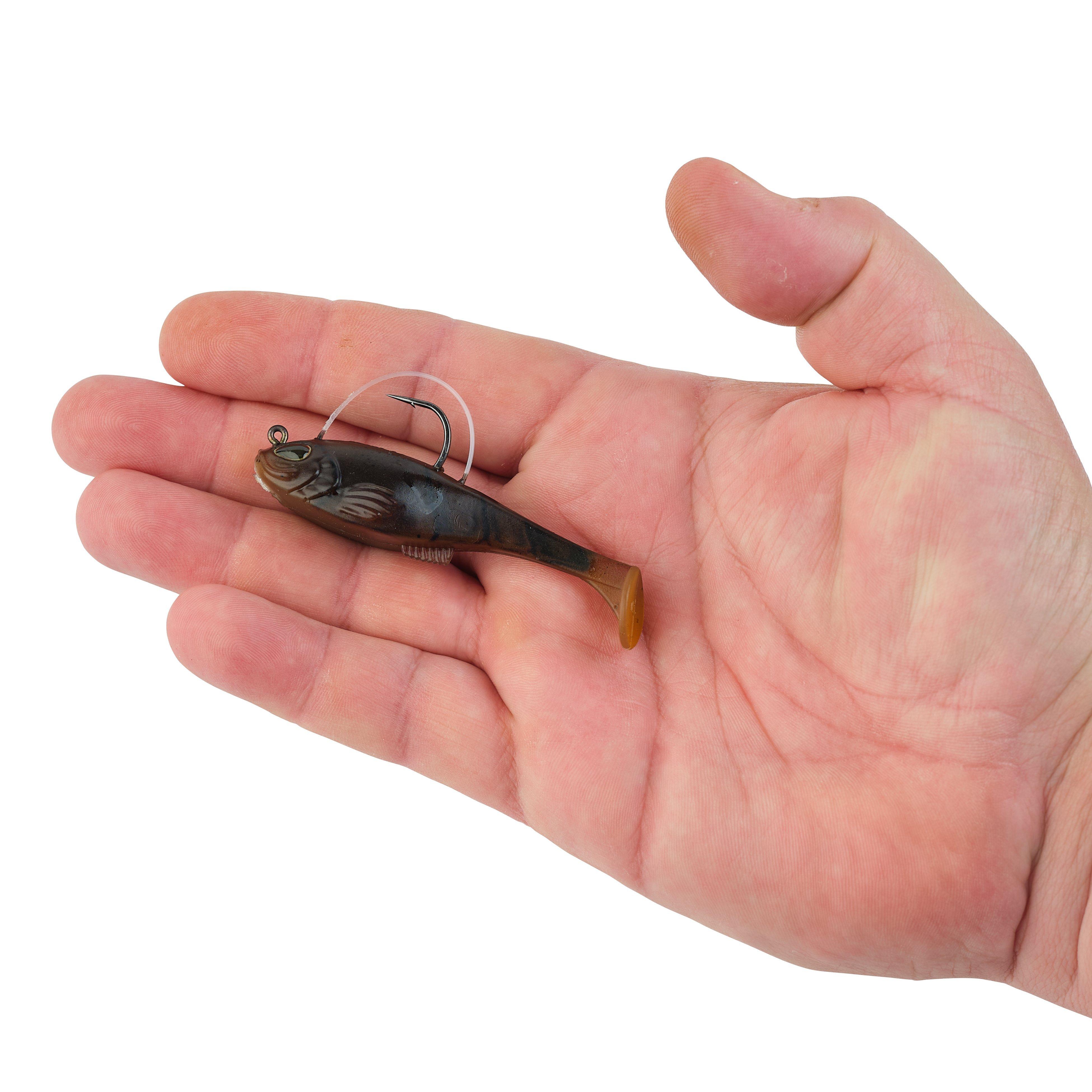 Berkley Powerbait Agent E Fishing Soft Bait, HD Brown Craw, 3in - 1/2 oz