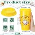 thumbnail image 2 of 24 Pcs Book Lovers Gifts Bulk, 16oz Library Reading Theme Coffee Cups with Lids, Book Club Appreciation Gifts for Bookish Teacher Students Employee (Multicolored), 2 of 6