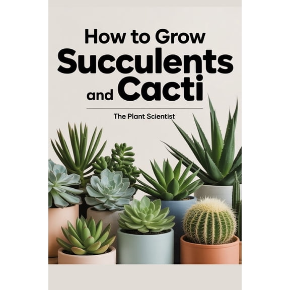 How to Grow Succulents & Cacti: The Complete Guide to Care, Propagation, and Troubleshooting for Every Level, (Paperback)