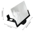 thumbnail image 3 of Oliegs Heated Blanket Big Screen Phone Magnifier Upgraded Foldable Design Screen Magnifier Version For Movies Videos And Gaming Chocolate, 3 of 5