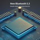 thumbnail image 5 of Teissuly Half In Ear True Bluetooth 5.3 Wireless Headphones With Long Battery Life Immersive Premium Sound Effect Smart Noise Reduction Earphones IPX5 Waterproof Teissuly WER202312134293, 5 of 8