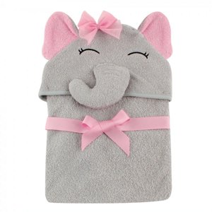 Hudson Baby Elephant Animal Face Hooded Towel