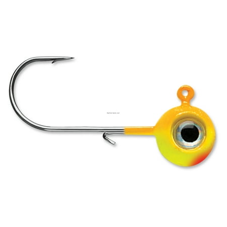 UPC: 0043193141464 | VMC Neon Moon Eye Jig  Chartreuse Orange  1oz