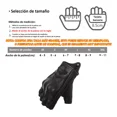 thumbnail image 2 of Guantes De 100% Piel De Cabra De Medio Dedo Para Moto, 2 of 5